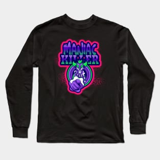 Clown Maniac Killer Gamer Long Sleeve T-Shirt